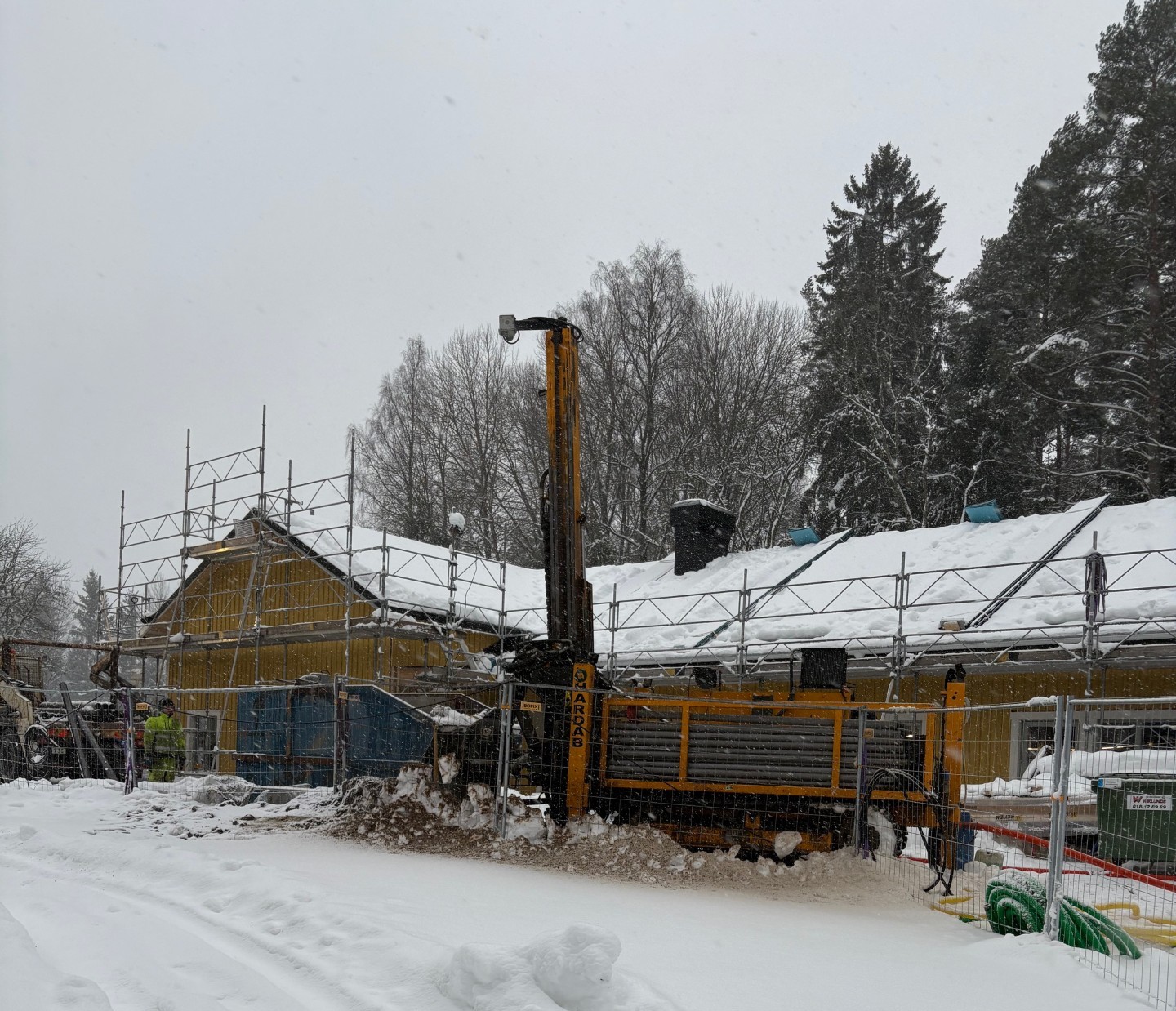 Borrning för bergvärme