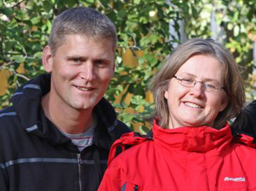 En bild på Kristina Viking och Thomas Söderstedt